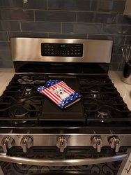 American Flag and Westie Oven Mitt