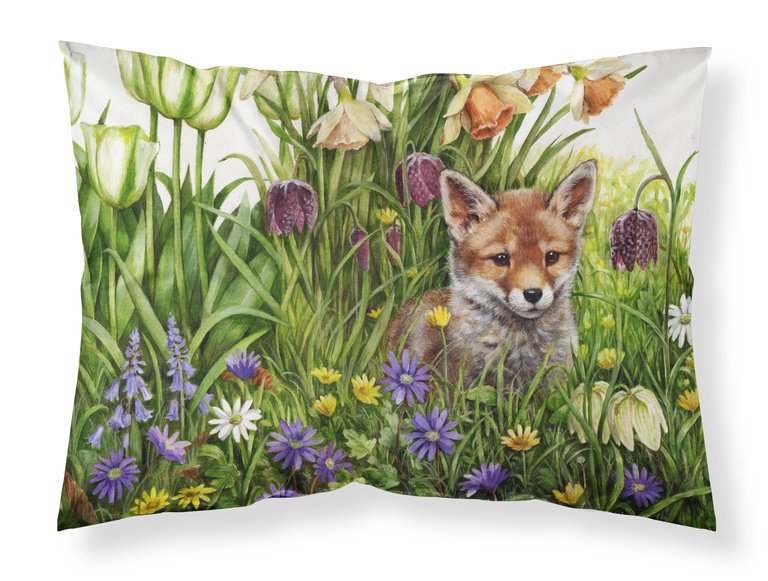 April Fox by Debbie Cook Fabric Standard Pillowcase