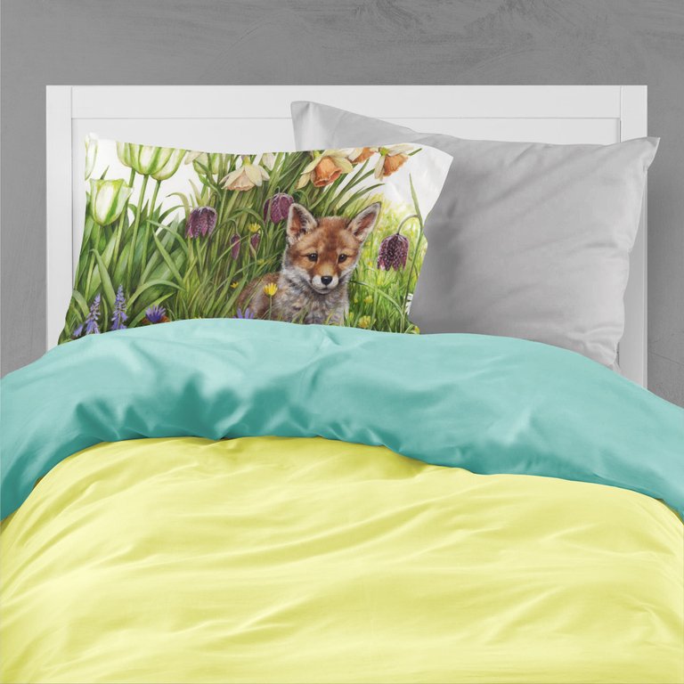 April Fox by Debbie Cook Fabric Standard Pillowcase