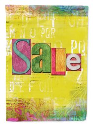 Artsy Sale Garden Flag 2-Sided 2-Ply