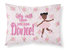 Ballet African American Pigtails Fabric Standard Pillowcase