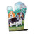 Basset Hound Double Trouble  Oven Mitt