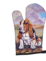 Basset Hound Oven Mitt