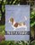 Basset Hound Welcome Garden Flag 2-Sided 2-Ply