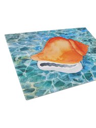 BB5371LCB Sea Shell Glass Cutting Board - Large