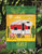 Be In The Woods Retro Camper Desert Garden Flag 2-Sided 2-Ply