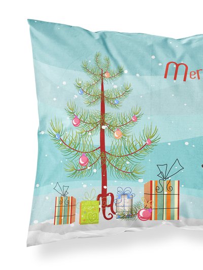 Caroline's Treasures Beagle Christmas Tree Fabric Standard Pillowcase product