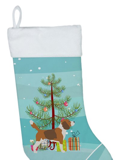 Caroline's Treasures Beagle Merry Christmas Tree Christmas Stocking product