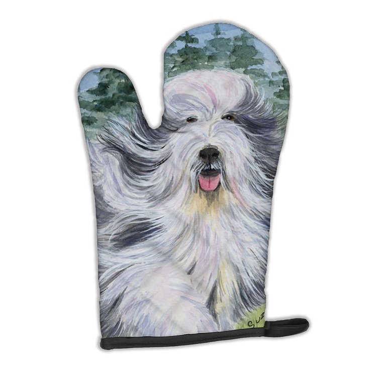 Bearded Collie Oven Mitt