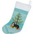 Bernedoodle Christmas Tree Christmas Stocking