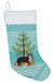 Bernedoodle Christmas Tree Christmas Stocking