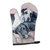 Black and Harlequin Great Dane  Oven Mitt