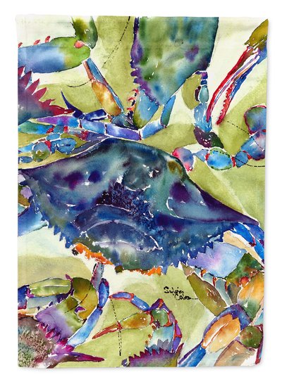 Caroline's Treasures Blue Crab All Over Garden Flag 2-Sided 2-Ply product