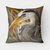 Blue Heron Fabric Decorative Pillow