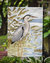 Blue Heron In The Water Garden Flag 2-Sided 2-Ply
