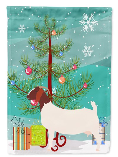 Caroline's Treasures Boer Goat Christmas Garden Flag 2-Sided 2-Ply product