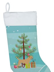 Border Terrier Merry Christmas Tree Christmas Stocking