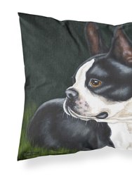 Boston Terrier Beauty Fabric Standard Pillowcase