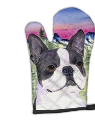 Boston Terrier Oven Mitt