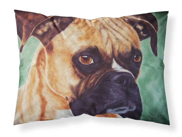 Boxer by Tanya and Craig Amberson Fabric Standard Pillowcase