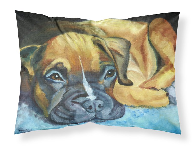 Boxer Pup Fabric Standard Pillowcase