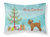 Brussels Griffon Christmas Tree Fabric Standard Pillowcase