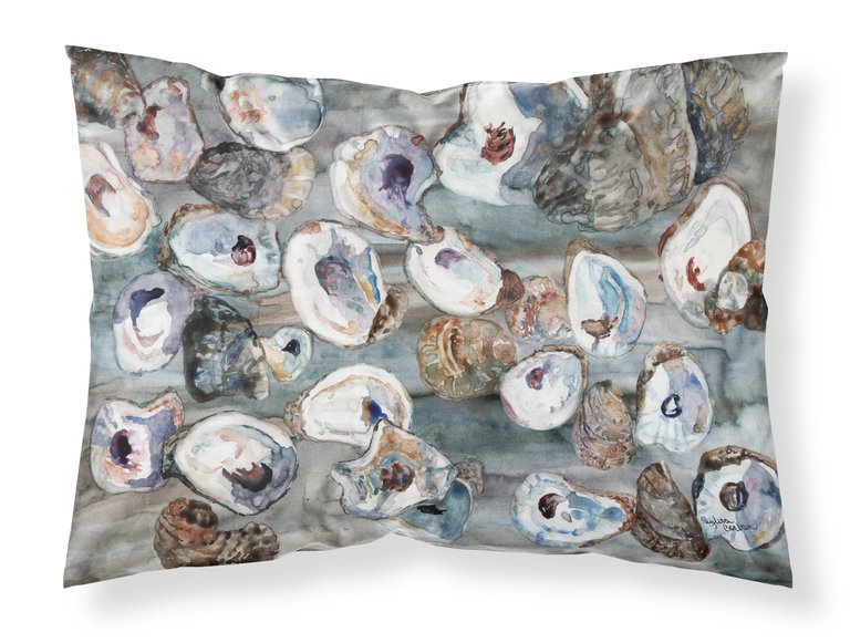 Bunch of Oysters Fabric Standard Pillowcase