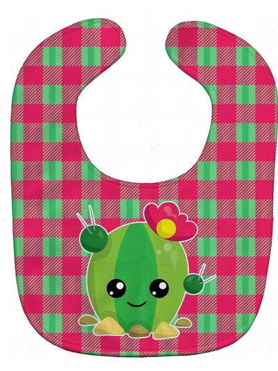 Caroline's Treasures Cactus Peace Out Baby Bib product