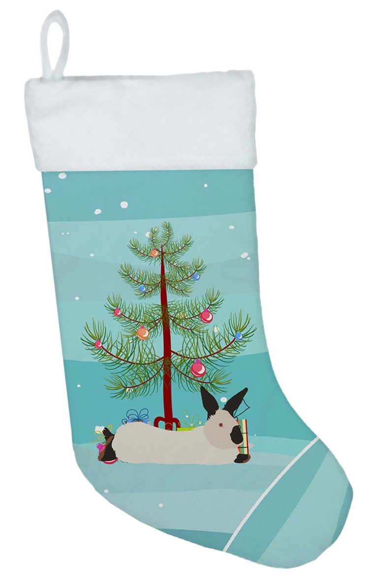 California White Rabbit Christmas Christmas Stocking