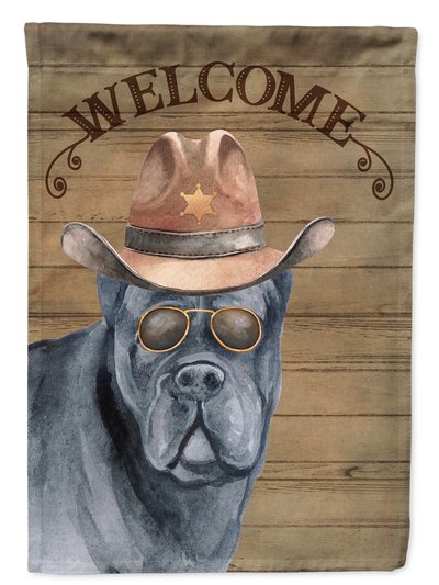 Caroline's Treasures Cane Corso Country Dog Garden Flag 2-Sided 2-Ply product