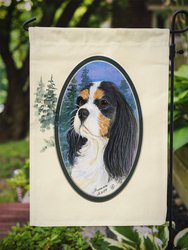 Cavalier Spaniel Garden Flag 2-Sided 2-Ply