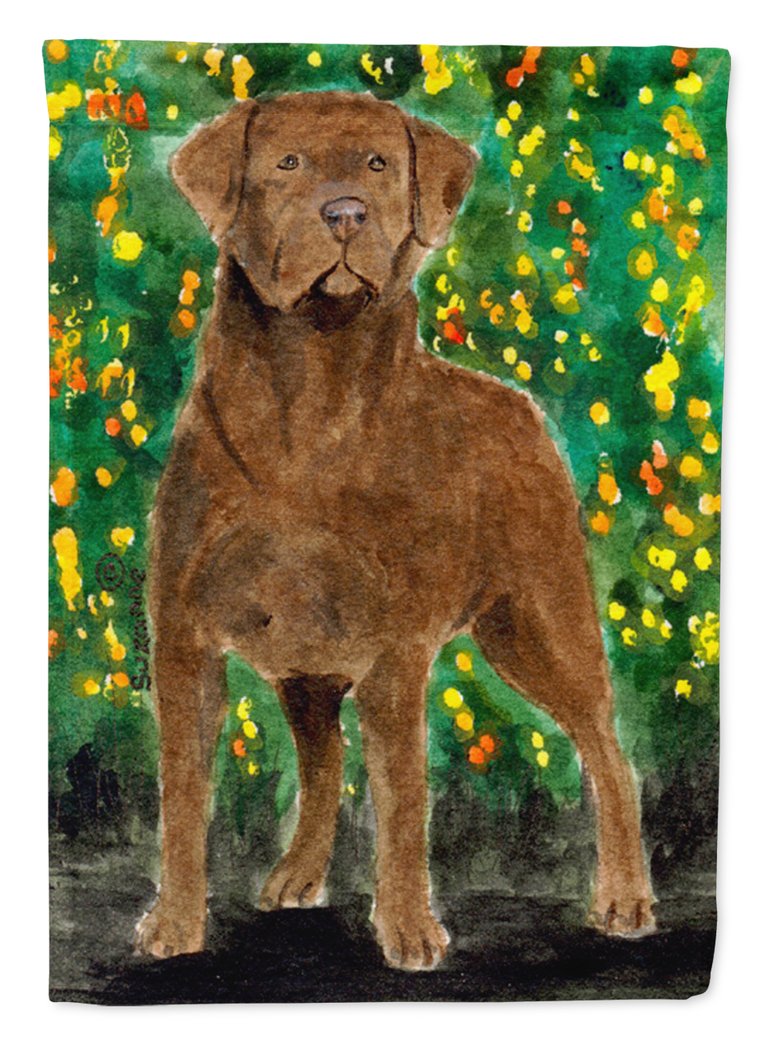 Chesapeake Bay Retriever Garden Flag 2-Sided 2-Ply