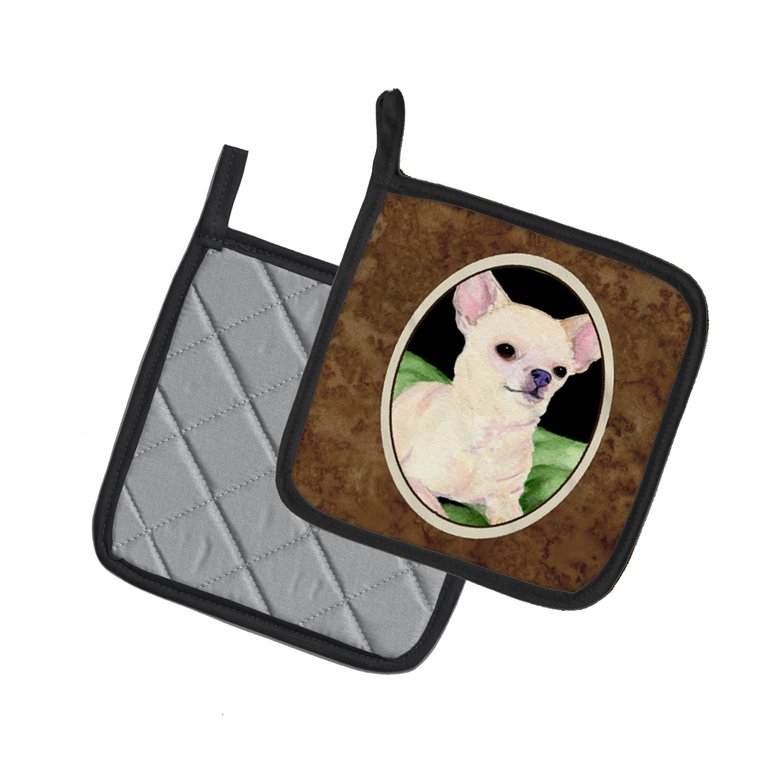 Chihuahua Pair of Pot Holders
