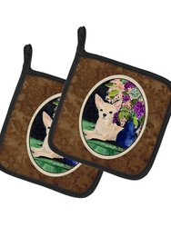 Chihuahua Pair of Pot Holders