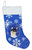 Chihuahua Winter Snowflakes Holiday Christmas Stocking