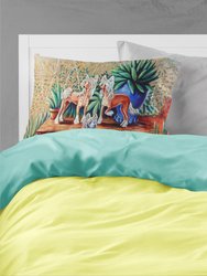 Chinese Crested  Fabric Standard Pillowcase