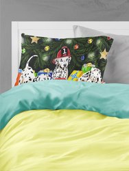 Christmas Favorite Gift Dalmatian Fabric Standard Pillowcase