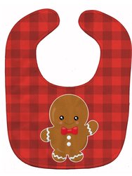 Christmas Gingerbread Boy Baby Bib