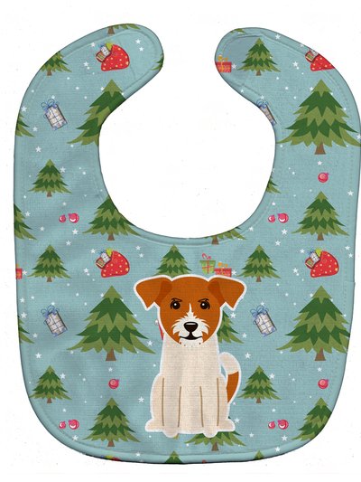 Caroline's Treasures Christmas Jack Russell Terrier Baby Bib product