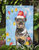 Christmas Lights Rottweiler Garden Flag 2-Sided 2-Ply