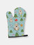 Christmas Oven Mitt With Dog Breed - Afghan Hound