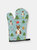 Christmas Oven Mitt With Dog Breed - Bull Terrier - Brindle