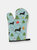 Christmas Oven Mitt With Dog Breed - Dachshund - Black and Tan