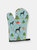 Christmas Oven Mitt With Dog Breed - Great Dane - Natural Ears - Black