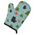 Christmas Oven Mitt With Dog Breed - Chow Chow - Black