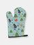 Christmas Oven Mitt With Dog Breed - Poodle