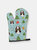 Christmas Oven Mitt With Dog Breed - Basset Hound