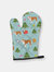 Christmas Oven Mitt With Dog Breed - English Bulldog