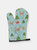 Christmas Oven Mitt With Dog Breed - Chihuahua - Longhair - Tan