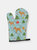 Christmas Oven Mitt With Dog Breed - Brussels Griffon